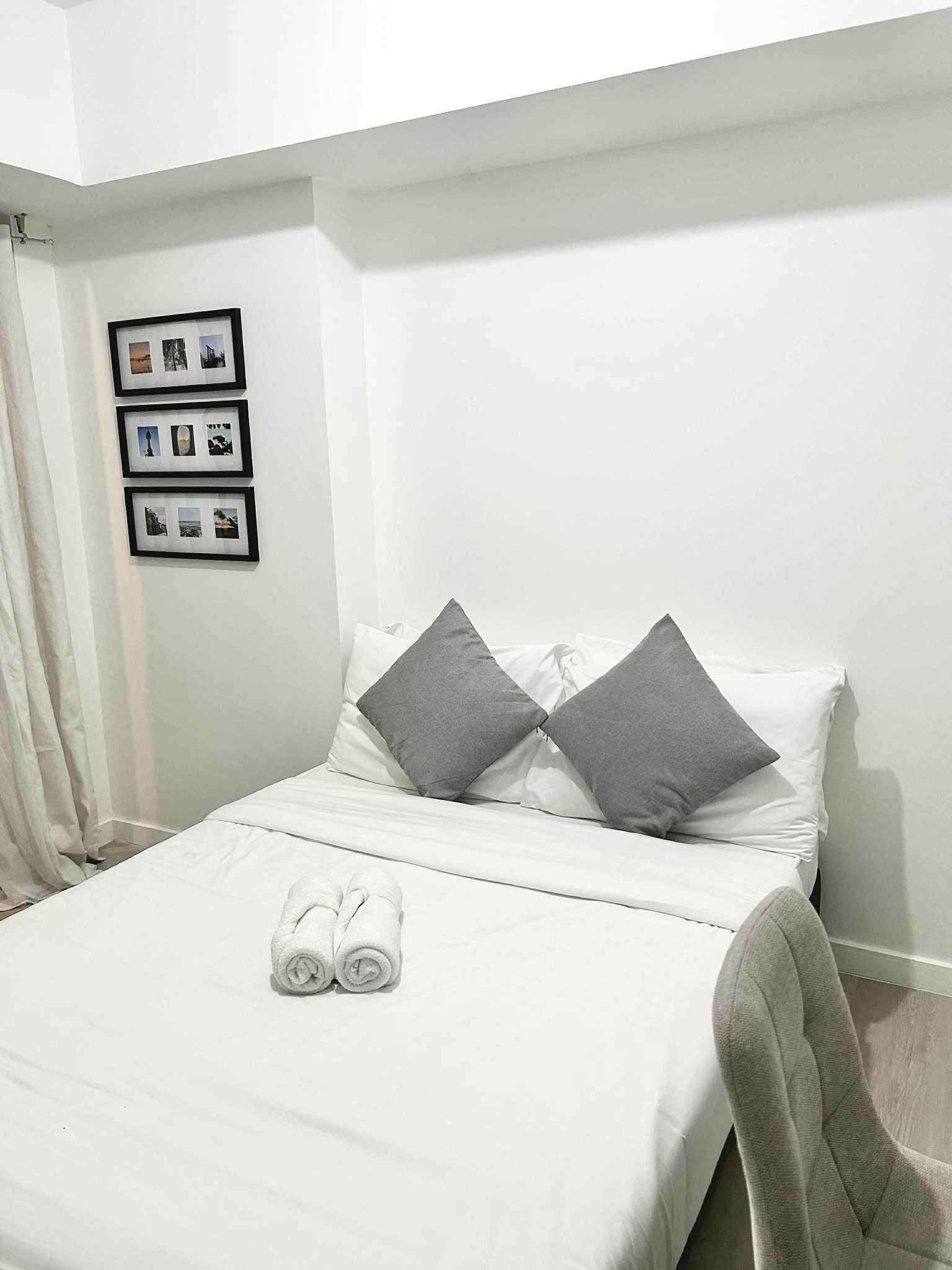 Bedroom with clean lines